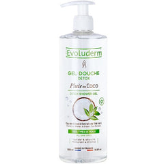Evoluderm detox shower gel coconut rain 500ml image 0