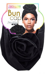 Touch Down Bun Caps - Black