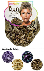 Touch Down Bun Caps - Sparkling