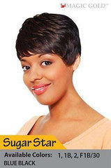 Magic Gold Sugar Star Wig