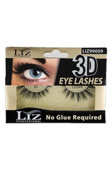 Liz Professional 3D No Glue Required Eye Lashes #009