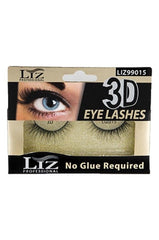Liz Professional 3D No Glue Required Eye Lashes #015