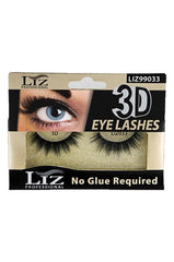 Liz Professional 3D No Glue Required Eye Lashes #033