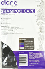 Diane Shampoo Cape 36"x54" - Black