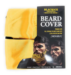 Black Ice Beard Cover - Gold