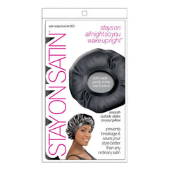 Stay On Satin Satin Edge Bonnet - Style 9637 Assorted
