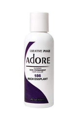 Adore Semi-Permanent Hair Color - 186 Rich Eggplant