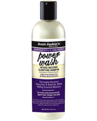 Aunt Jackie's Grapeseed Style & Shine Recipes "Power Wash" Intense Moisture Clarifying Shampoo 12oz