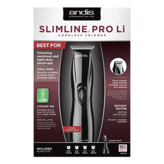 Andis Slimline Pro Li Cordless Trimmer - Black