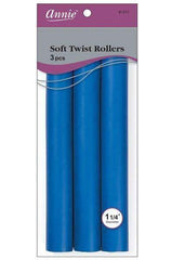 Annie Soft Twist Rollers 1 1/2" #1217