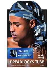 Mr. Durag Dread Locks Tube w/ Strap Back - Camo #3630