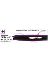 Annie Silicone Grip Ceramic Flat Iron #5950