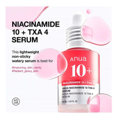 ANUA Niacinamide 10% + Txa 4% Serum (30ml)