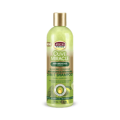 African Pride Olive Miracle 2-in-1 Shampoo & Conditioner