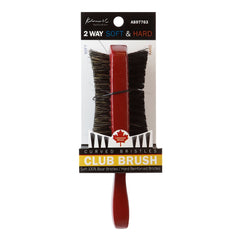 2 Way Soft & Hard Curved Bristle Brush Club Brush #97763