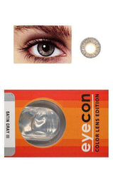 Eyecon Colour Lenses - 3 Tone Satin Grey