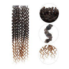 Double Deep Corkscrew Crochet Braid 18"