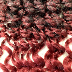Double Deep Corkscrew Crochet Braid 18"