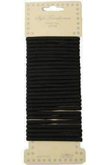 27pcs Ponytail Holders Black