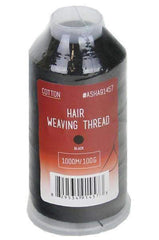 Cotton Corn Style Weaving Thread - Black