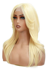Ashley: Synthetic hair 4" Lace part + Lace Frontal wig