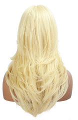 Ashley: Synthetic hair 4" Lace part + Lace Frontal wig