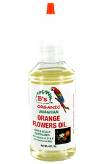 B's Organic Jamaican Orange Flowers Oil Hair & Scalp Revitalizer