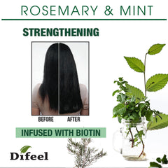 Difeel Rosemary & Mint Strengthening Leave In Conditioning Spray