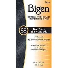 Bigen Permanent Powder Hair Color - 88 Blue Black