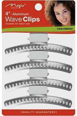 Magic Collection 4" Aluminum Wave Clips