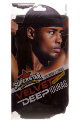 Magic Collection Velvet Durag Black #4803 Black