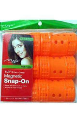 Magic Collection Jumbo Snap On Magnetic Rollers 1 ¾"