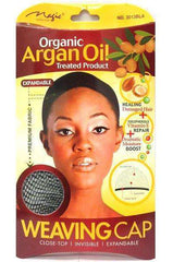 Magic Collection Organic Argan Oil Weaving Cap Expandable #3013BLA Black