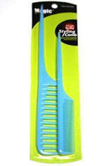 Magic Collection 2 Piece Bone Tail Comb Set #2501