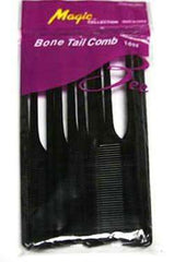 Magic Collection Bone Tail Comb Set - Black
