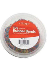Magic Collection Rubber Bands Assorted 500pcs
