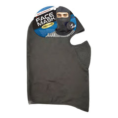 Windproof Thermal Polar Fleece Face Mask - Black