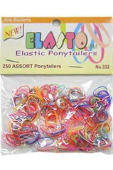 Magic Collection Elastic Ponytailers Assorted