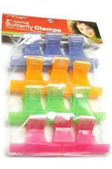 Magic Collection Butterfly Clamps 2 " - Assorted