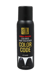 BTL Color Code Colored Hair Thickener - Jet Black