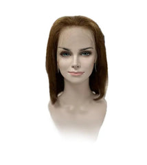 Natural Way Bob: 100% Human Hair 4"x13" Lace Frontal Wig