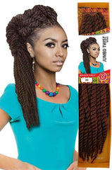 Magic Gold Jumbo Twist Braid 22"