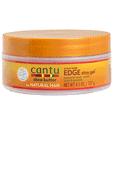 Cantu Shea Butter For Natural Hair Extra Hold Edge Stay Gel 4.5oz