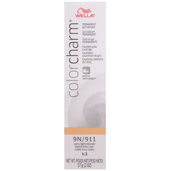 Wella Color Charm Gel Permanent Hair Color - 9N/911 Very Light Blonde