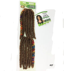 Noble Gold Cro-Virgin Locs 12"