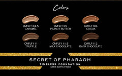 Secret of Pharaoh Timeless Foundation Satin Matte Finish - Dark Chocolate