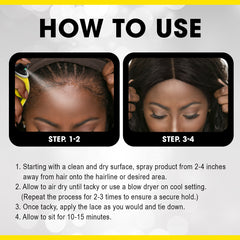 EBIN Wonder Lace Wig Bond Adhesive Spray - Original 6.08oz