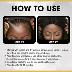 EBIN Wonder Lace Wig Bond Adhesive Spray - Sensitive 6.08oz