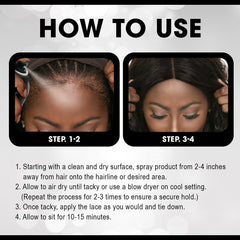 EBIN Wonder Lace Wig Bond Adhesive Spray - Supreme 14.2oz