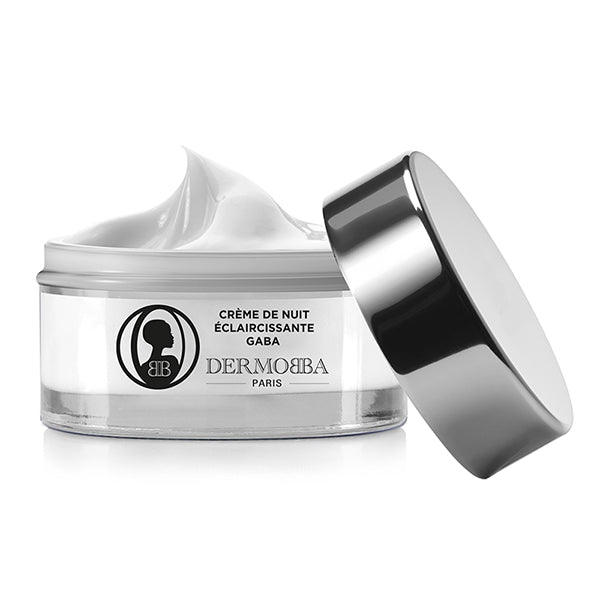 Dermobba Paris DERMOBBA® GABA CRÈME de Nuit Éclaircissante - Authentic Skincare Treatment